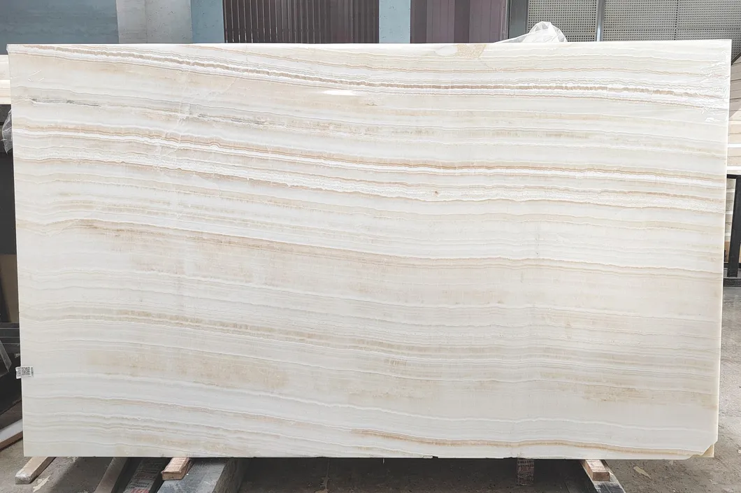 Translucent Jade Slab Back Lit Vanilla Onyx for Bathroom/Kitchen/Table/Countertop/Wall Panel/Tile/Mosaic/ Feature Wall /Medallion/Vanity Top/Cut-to-Size