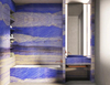 Luxury Semiprecious Stone Azul Macaubas Quartzite for Wall Panel, Floor Tile, Countertop, Vanity Top, Fireplace, Composite Panel, Tread, Riser, Medallion, Sill