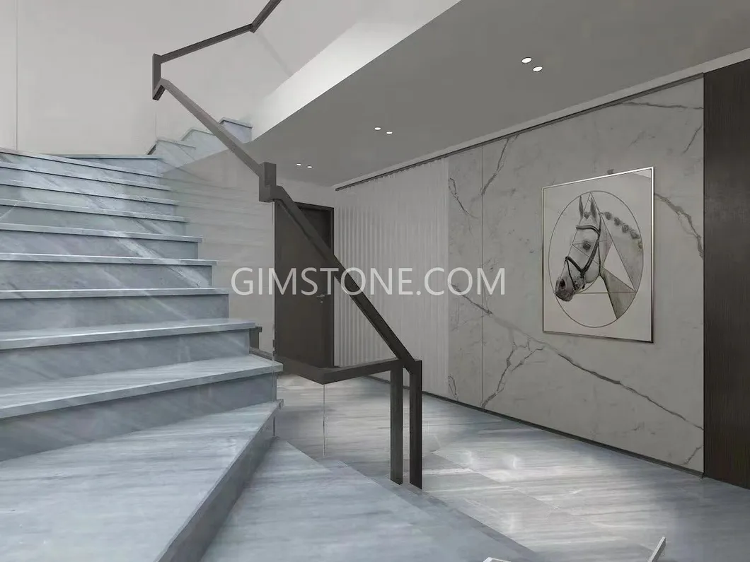 Italian Grey Marble Bardiglio Marble for Wall Panel/ Floor Tile/ Countertop/ Vanity Top/Fireplace/Composite Panel/Tread/Tub Deck