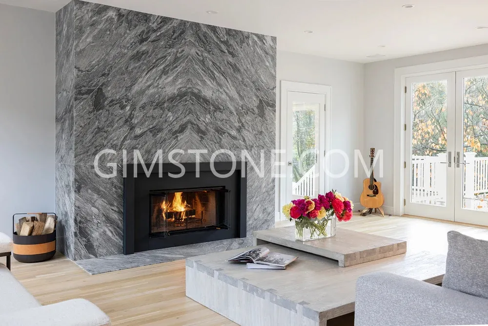 Fantastic Grey Italian Marble Bardiglio Nuvolato Marble for Wall Panel/ Floor Tile/ Countertop/ Vanity Top/Fireplace/Composite Panel/Tread