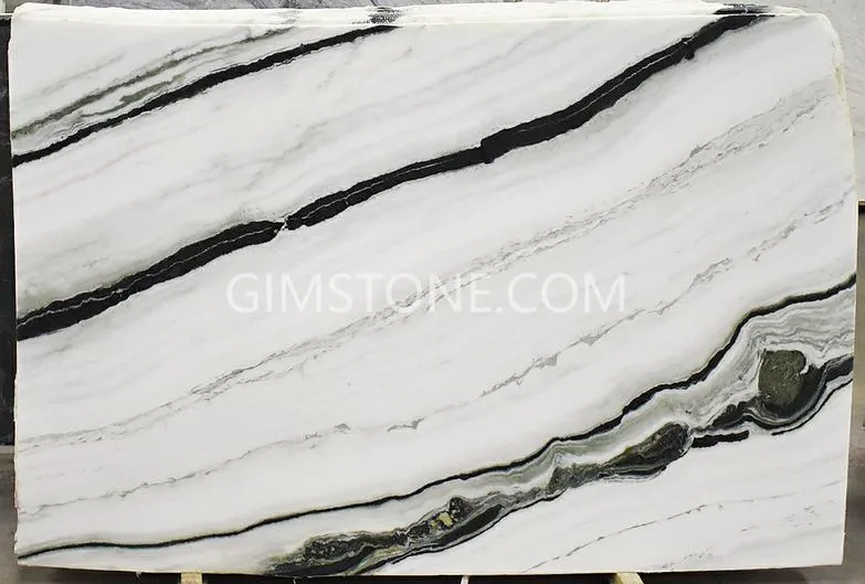 Luxury White Marble Panda White Marble for Wall Panel/ Floor Tile/ Countertop/ Vanity Top/Fireplace/Composite Panel/Tread
