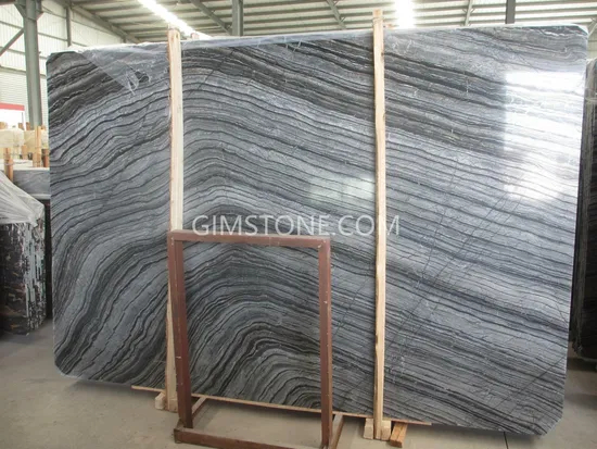 Dark Wood Marble Silver Wave Marble for Wall Panel/Floor Tile/ Countertop/ Vanity Top/Fireplace/Composite Panel/Tread