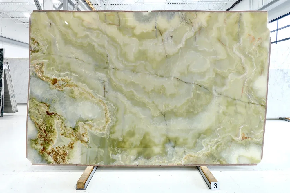 Translucent Onyx Slab Back Lit Jade Green Onyx for Bathroom/Kitchen/Table/Countertop/Wall Panel/Tile/Mosaic/ Feature Wall /Medallion/Vanity Top/Cut-to-Size