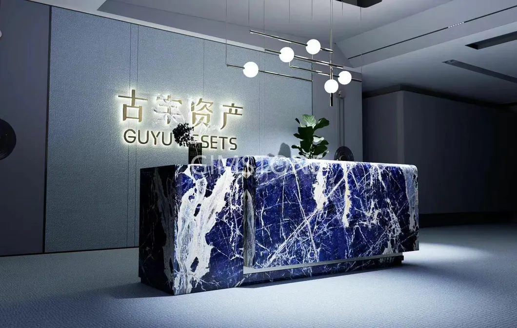Luxury Semi-Precious Stone Lapis Lazuli Quartzite for Wall Panel, Floor Tile, Countertop, Vanity Top, Fireplace, Composite Panel, Tread, Riser, Medallion, Sill