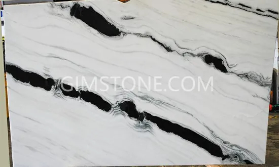 Luxury White Marble Panda White Marble for Wall Panel/ Floor Tile/ Countertop/ Vanity Top/Fireplace/Composite Panel/Tread
