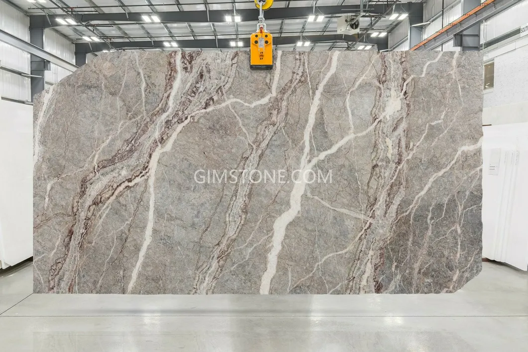 Luxury Italian Grey and Rose Marble Fior Di Pesco Marble for Wall Panel/ Floor Tile/ Countertop/ Vanity Top/Fireplace/Composite Panel/Tread