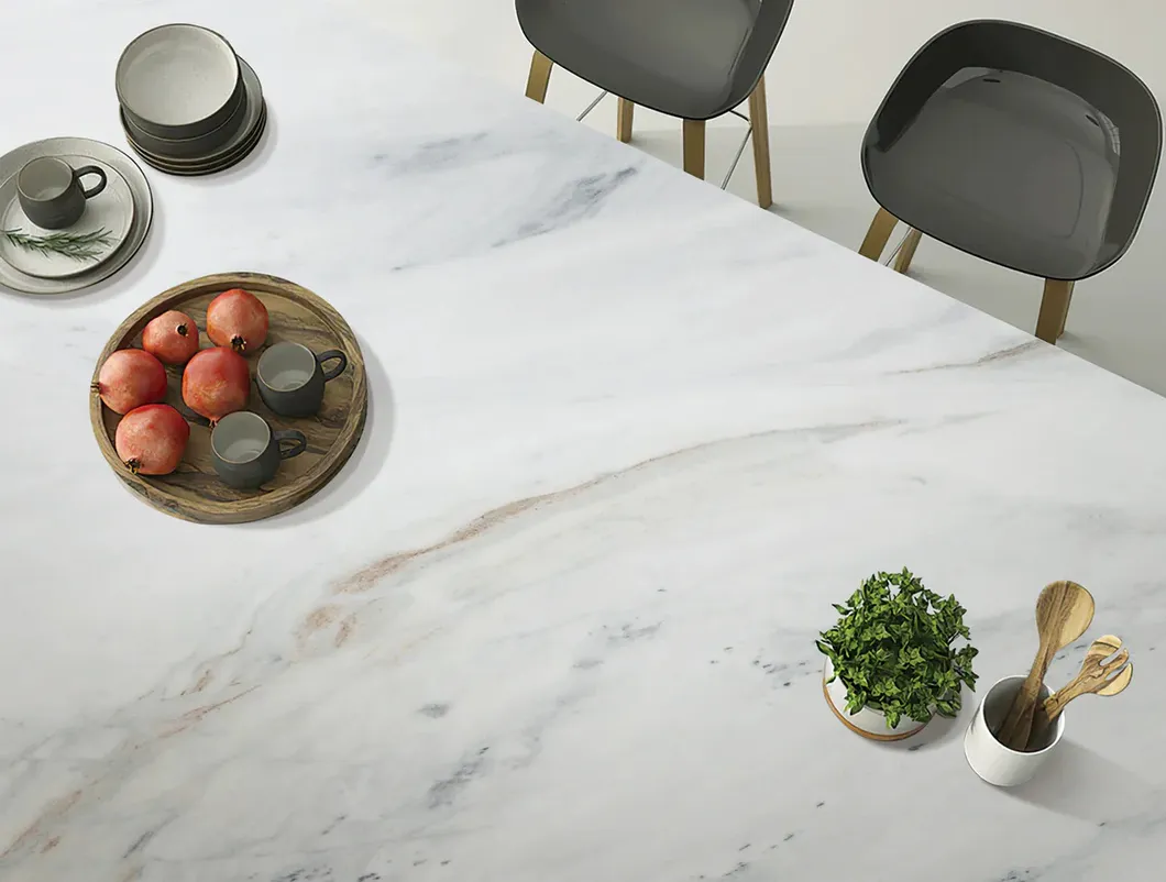 Beautiful Italy White Marble Bianco Lasa Marble for Wall Panel/ Floor Tile/ Countertop/ Vanity Top/Fireplace/Composite Panel/Tread
