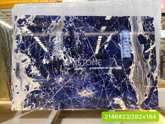 Luxury Semi-Precious Stone Lapis Lazuli Quartzite for Wall Panel, Floor Tile, Countertop, Vanity Top, Fireplace, Composite Panel, Tread, Riser, Medallion, Sill
