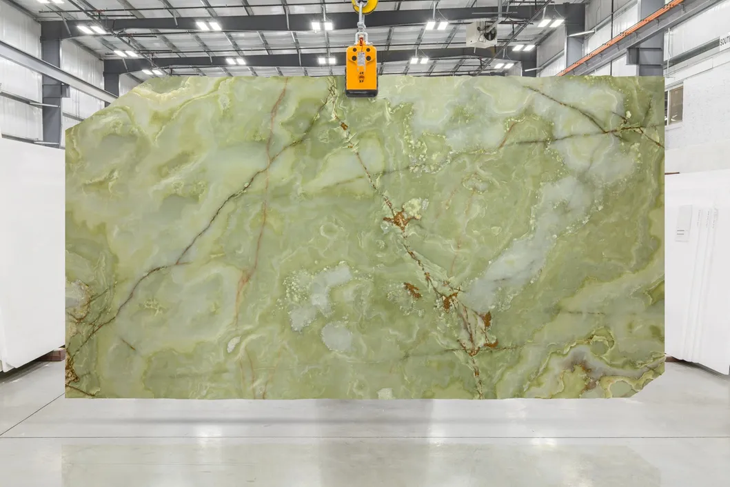 Translucent Onyx Slab Back Lit Jade Green Onyx for Bathroom/Kitchen/Table/Countertop/Wall Panel/Tile/Mosaic/ Feature Wall /Medallion/Vanity Top/Cut-to-Size