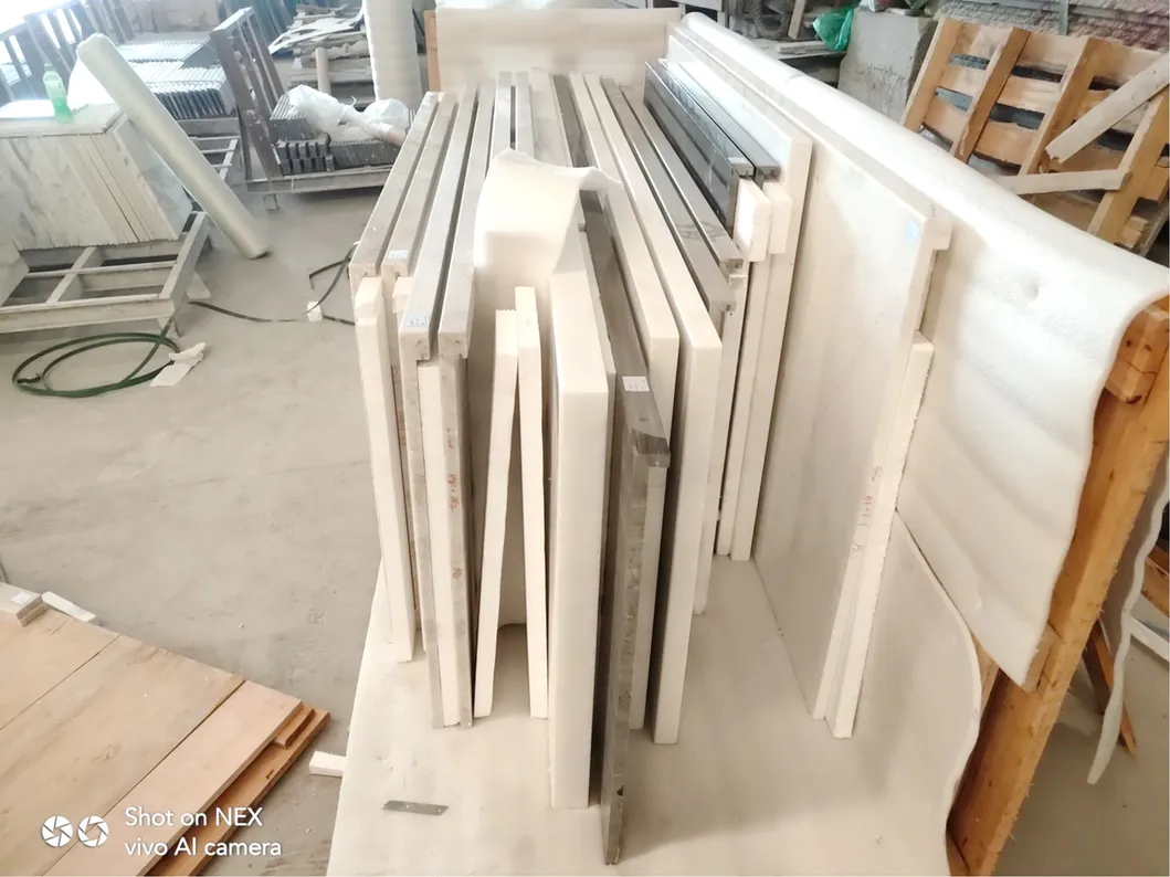 Luxry Light Grey Marble Camouflage Marble for Wall Panel/ Floor Tile/ Countertop/ Vanity Top/Fireplace/Composite Panel/Tread