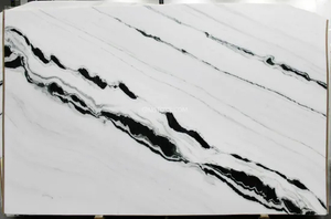 Luxury White Marble Panda White Marble for Wall Panel/ Floor Tile/ Countertop/ Vanity Top/Fireplace/Composite Panel/Tread