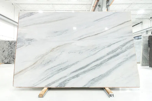 Beautiful Italy White Marble Bianco Lasa Marble for Wall Panel/ Floor Tile/ Countertop/ Vanity Top/Fireplace/Composite Panel/Tread
