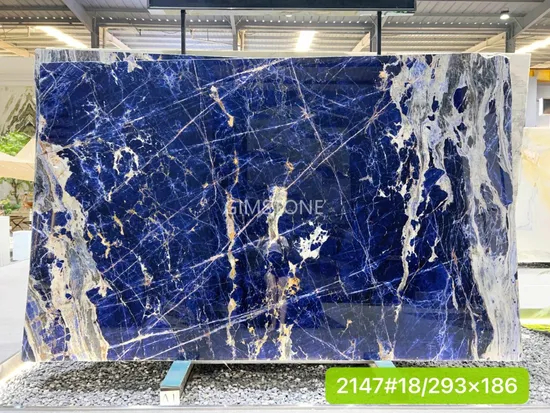 Luxury Semi-Precious Stone Lapis Lazuli Quartzite for Wall Panel, Floor Tile, Countertop, Vanity Top, Fireplace, Composite Panel, Tread, Riser, Medallion, Sill