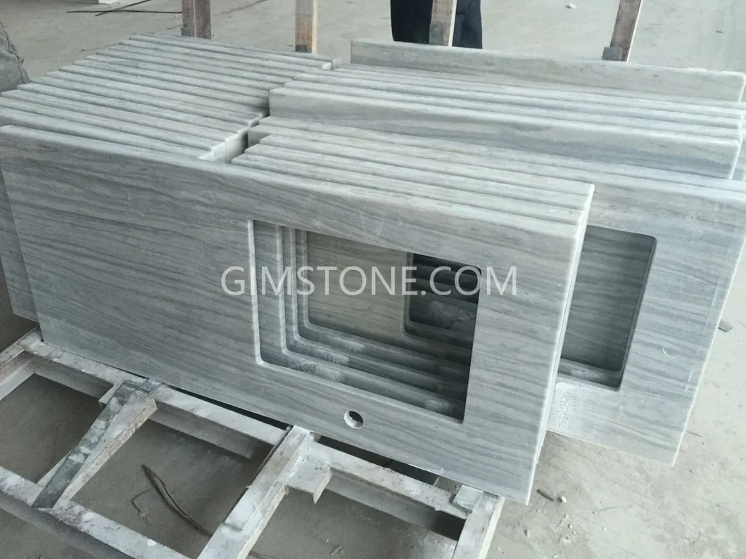 Grey Greece Gray Marble Nestos Gray or Minerva Grey Marble for Wall Panel/Floor Tile/Countertop/Vanity Top/Fireplace/Composite Panel/Tread