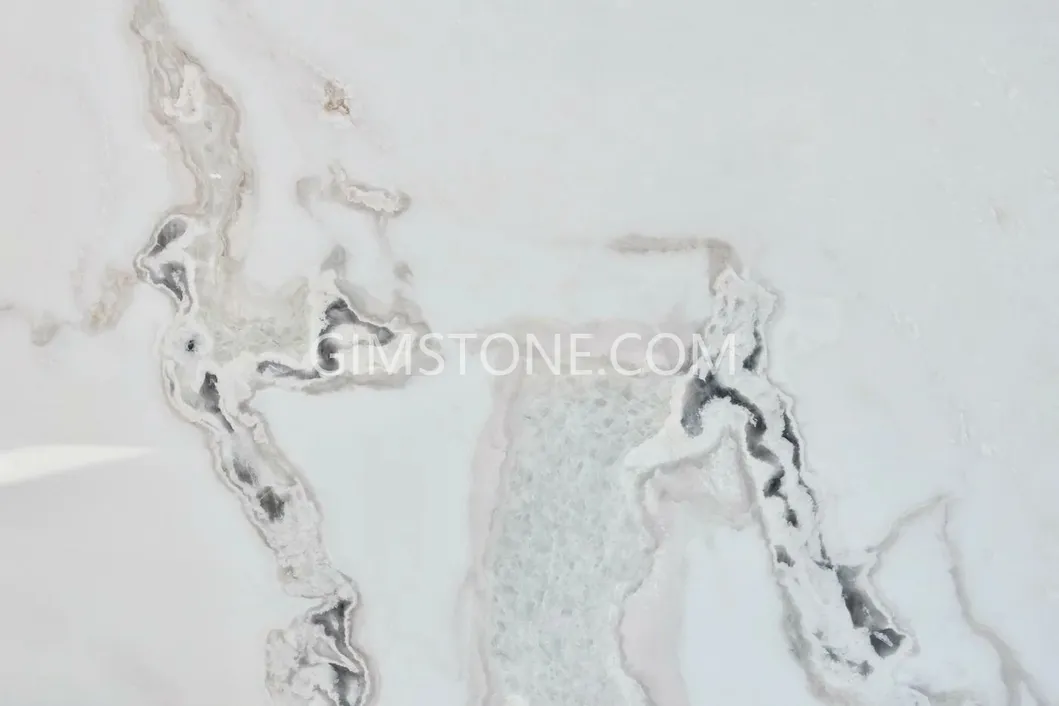 Luxury Italian White Marble Dove White Marble for Wall Panel/ Floor Tile/ Countertop/ Vanity Top/Fireplace/Composite Panel/Tread