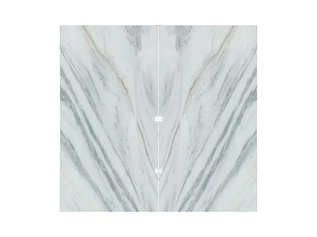 Beautiful Italy White Marble Bianco Lasa Marble for Wall Panel/ Floor Tile/ Countertop/ Vanity Top/Fireplace/Composite Panel/Tread