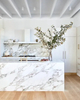 Luxury Italian White Marble Arabescato Vagli Marble for Wall Panel/ Floor Tile/ Countertop/ Vanity Top/Fireplace/Composite Panel/Tread