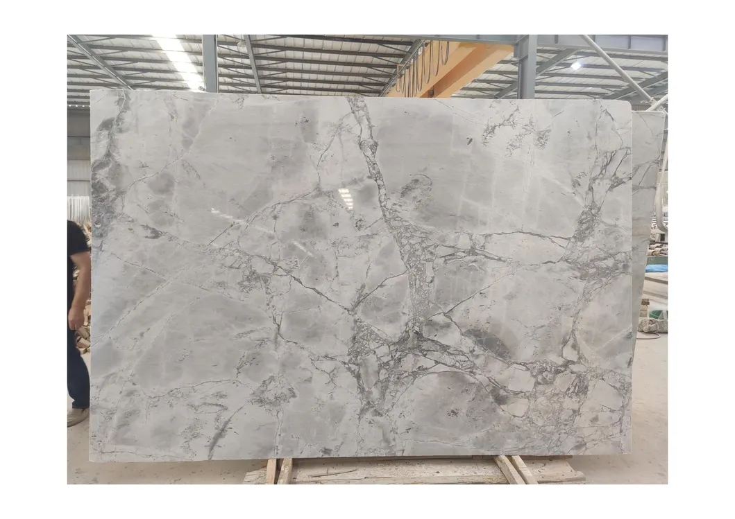 Luxury Semiprecious Stone Super White Quartzite for Wall Panel, Floor Tile, Countertop, Vanity Top, Fireplace, Composite Panel, Tread, Riser, Medallion, Sill